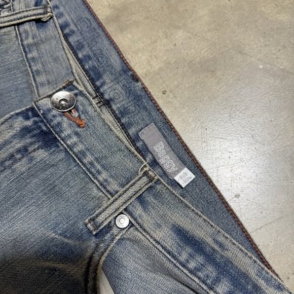 Vintage Y2K RELAXED Baggy SILVERTAB LEVIS Medium Wash JEANS 35 X 32 SILVER TAB - Picture 8 of 14